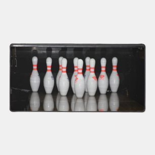 Bowling desk mat