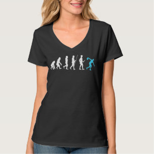 Bowling Evolution Of Man  Bowler Lucky Bowling T-Shirt
