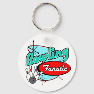 Bowling Fanatic Key Ring