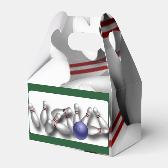 Bowling Favour Box (Back Side)