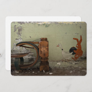 Bowling Flat Holiday Card