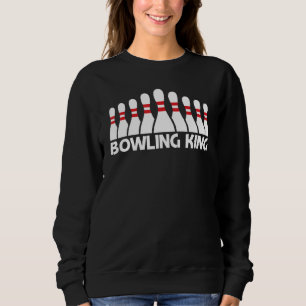 Bowling For Men Dad Boys Spare Ball Game League Sweatshirt