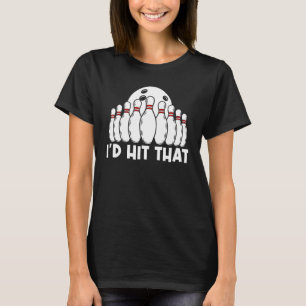 Bowling For Men Women Bowling Game Bowler Player 1 T-Shirt