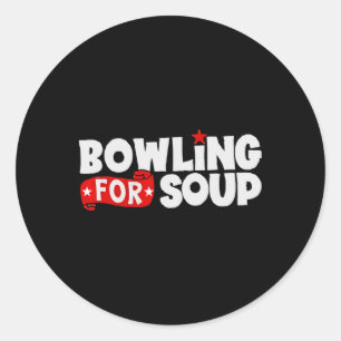 Bowling For Soup Funny Classic Round Sticker
