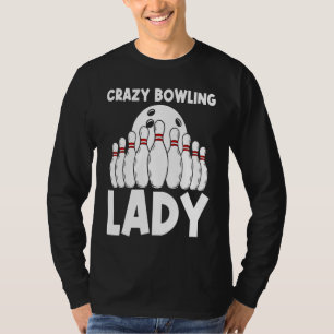 Bowling  For Women Grandma Bowling Game Bowlers Pl T-Shirt