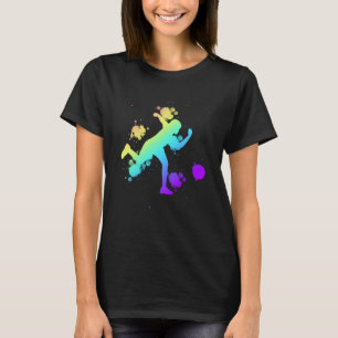 Bowling Girl Ball Pin Bowler Strike Team Bowling A T-Shirt