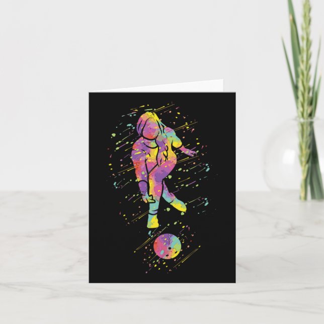 Bowling Girl  Card (Front)