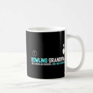 Bowling Grandpa Fun Cute League Gift Coffee Mug