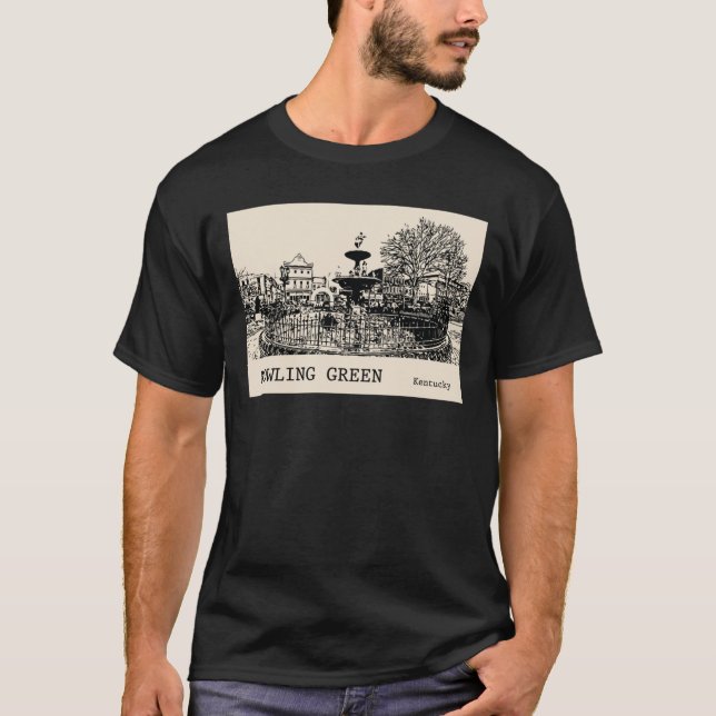 Bowling Green Kentucky Oversized T-Shirt (Front)