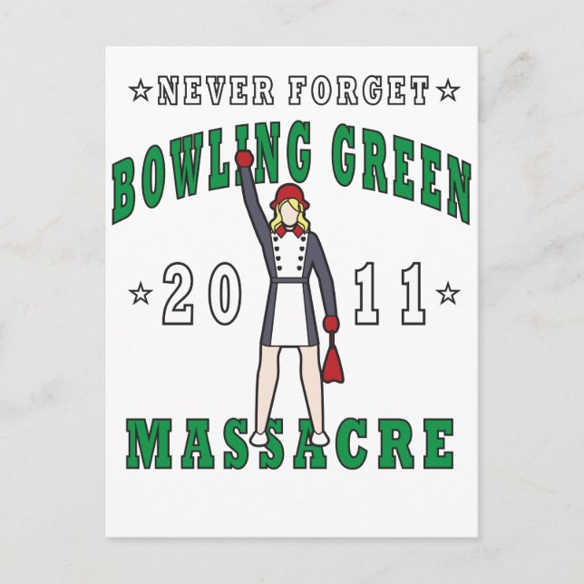 Bowling Green Massacre 2011 Postcard (Front)