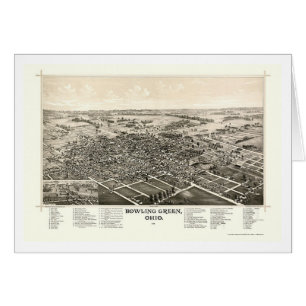 Bowling Green, OH Panoramic Map - 1888