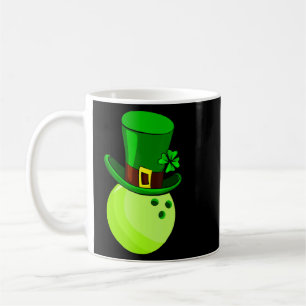 Bowling Hat Leprechaun St Patricks Day Men Women K Coffee Mug