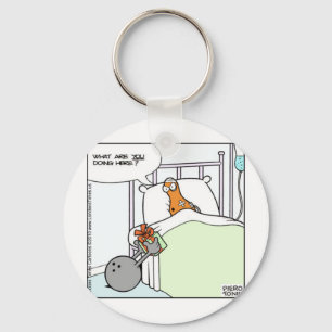 Bowling Hospital Funny Tees Cards Mugs Gifts Key Ring