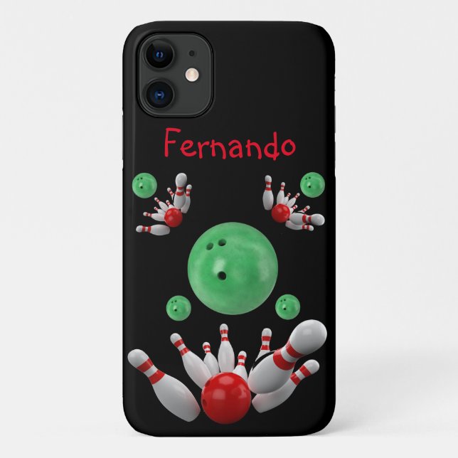 Bowling Iphone Case (Back)
