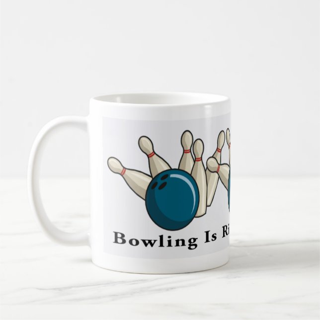 Bowling Is Coffee Mug (Left)