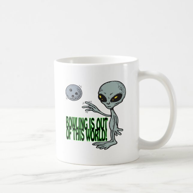 Bowling Is Out Of This World Coffee Mug (Right)