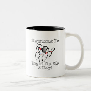 Bowling is Two-Tone coffee mug