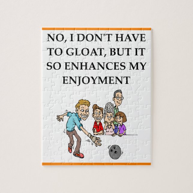 bowling jigsaw puzzle (Vertical)