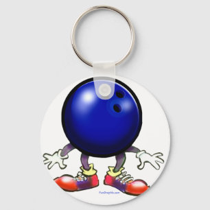 Bowling Key Ring