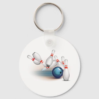 Bowling Key Ring