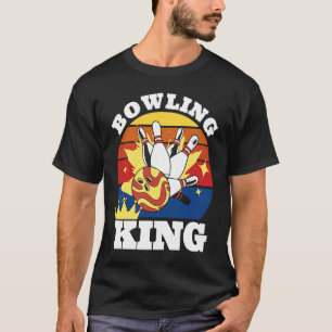 Bowling King Evolution of Man Bowling T-Shirt
