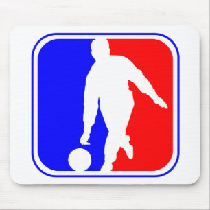 Bowling League Logo Mouse Pad