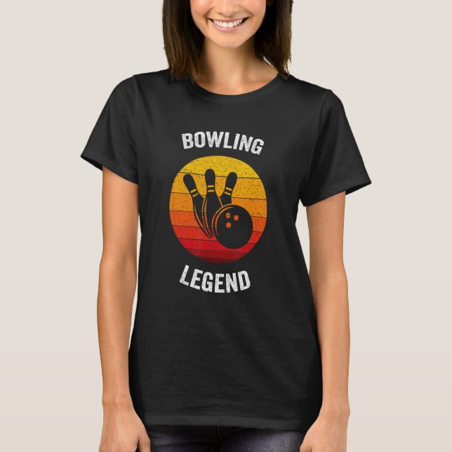 Bowling Legend Vintage Bowling T-Shirt (Front)