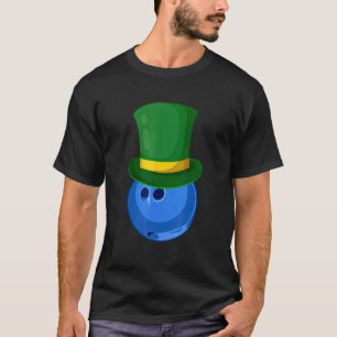 Bowling Leprechaun St Patricks Day Sport  Player T-Shirt