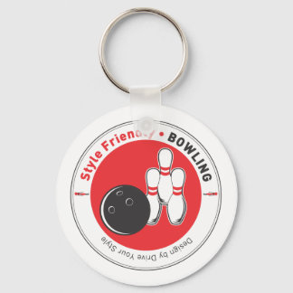 BOWLING LLAVERO KEY RING