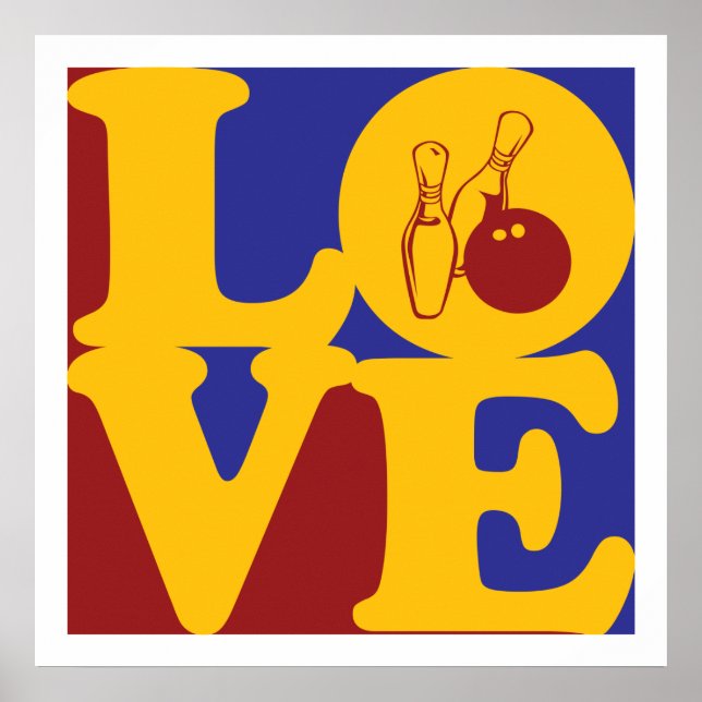 Bowling Love Poster (Front)