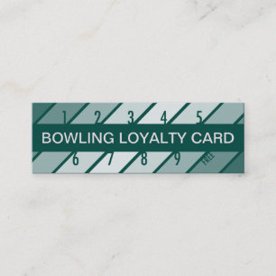 bowling loyalty card (retrograde)