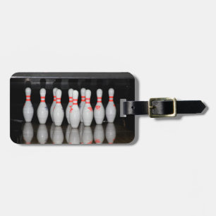 Bowling Luggage Tag
