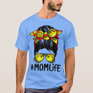 Bowling Messy Bun Proud Mum Baseball Scarf Sunshad T-Shirt