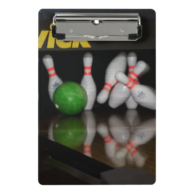 Bowling Mini Clipboard (Front)