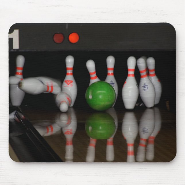Bowling  mouse pad (Front)