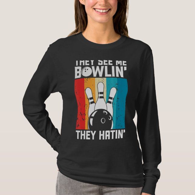 Bowling Outfit For A Bowler T-Shirt (Front)