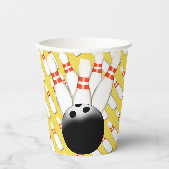 Bowling Paper Cups (Front)