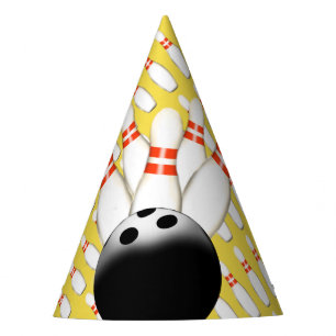 Bowling Paper Hats