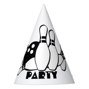  Bowling Party Balls And Pins   Hat