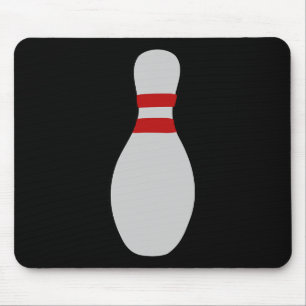 Bowling Pin Costume Ll Ten-pins Alley Strike Spare Mouse Pad