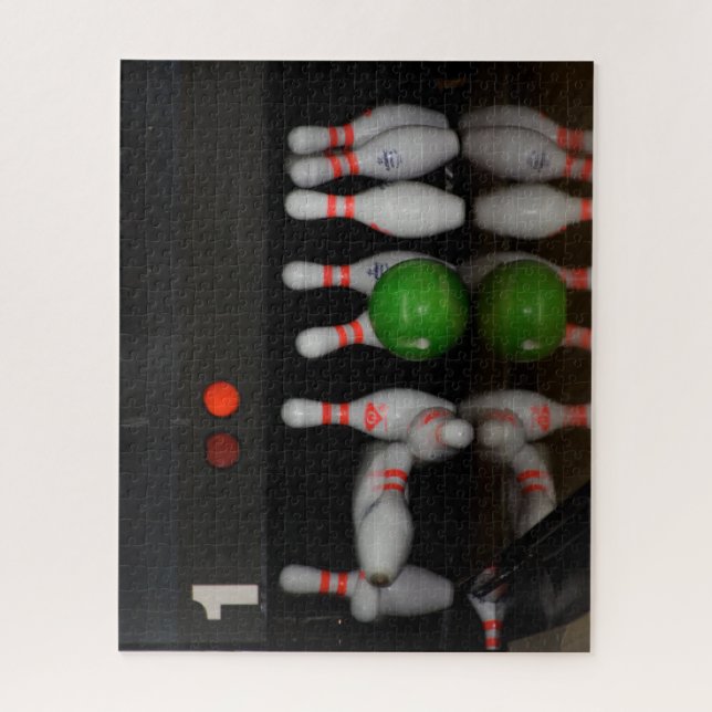 Bowling Pin Jigsaw Puzzle (Vertical)