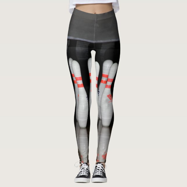 Bowling Pin Leggings (Front)