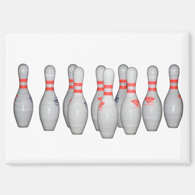 Bowling Pin Magnet (Front)