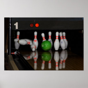Bowling Pin Poster