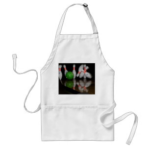 Bowling pin standard apron