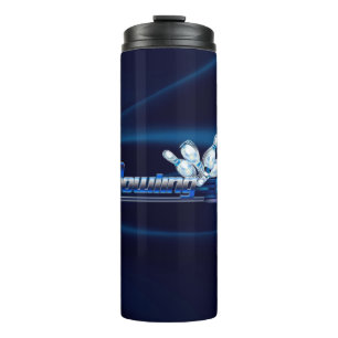Bowling pins and ball thermal tumbler