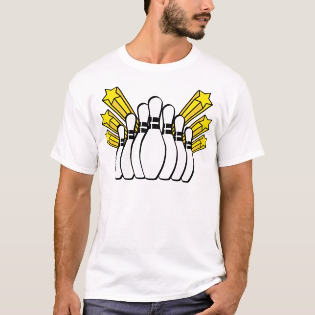 Bowling Pins T-Shirt (Front)