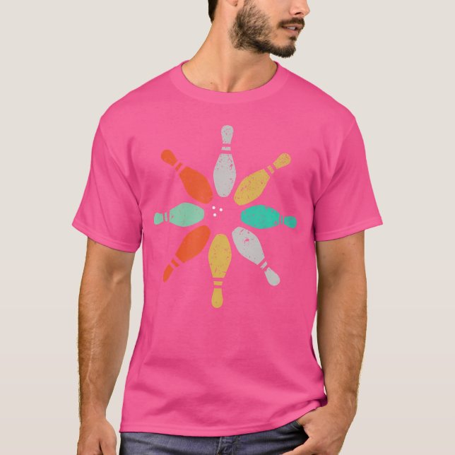 Bowling Pins Team T-Shirt (Front)