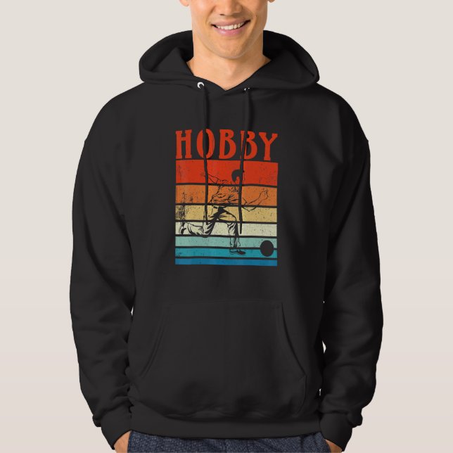 Bowling Player Bowling Hobby Bowling Hoodie (Front)