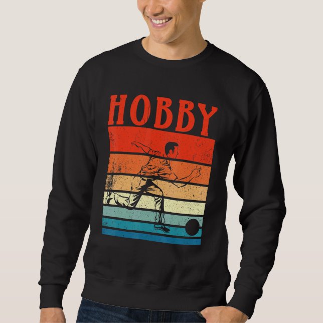 Bowling Player Bowling Hobby Bowling Sweatshirt (Front)